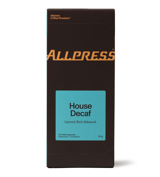House Decaf Blend Coffee Capsules
