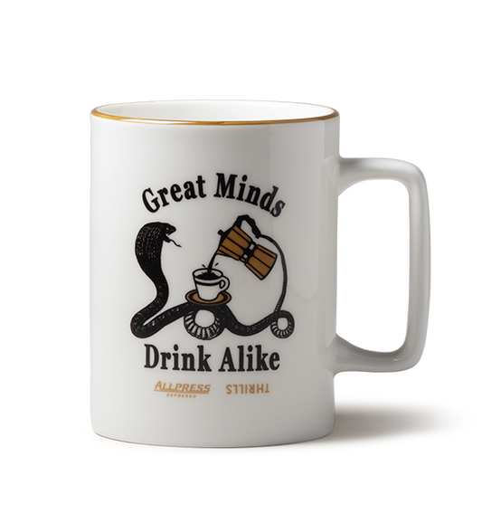Allpress X Thrills - Great minds drink alike ceramic mug